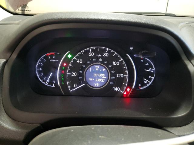 5J6RM4H73GL012411 - 2016 HONDA CR-V EXL MAROON photo 9