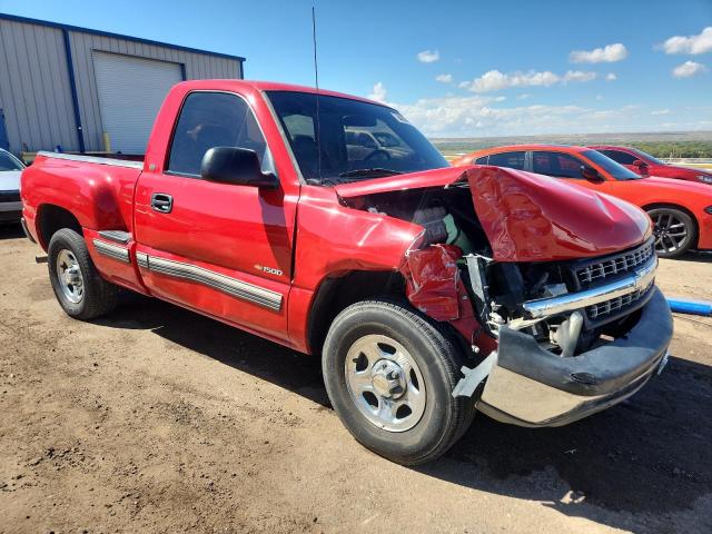 1GCEC14W91Z302174 - 2001 CHEVROLET SILVERADO C1500 RED photo 4