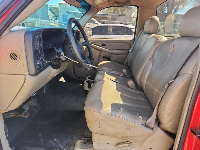 1GCEC14W91Z302174 - 2001 CHEVROLET SILVERADO C1500 RED photo 7