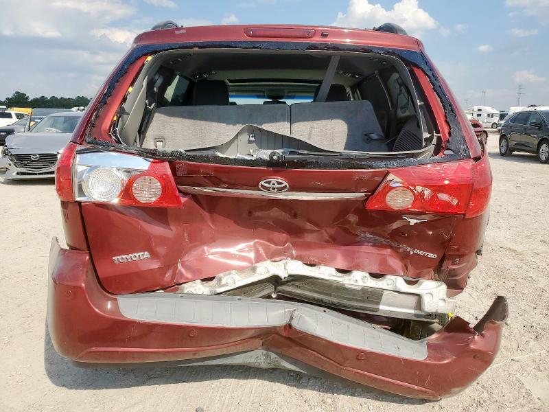 5TDZK22C77S085768 - 2007 TOYOTA SIENNA XLE Бордовый фото 6