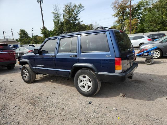 1J4FF48S9YL268037 - 2000 JEEP CHEROKEE SPORT 蓝色 照片 2