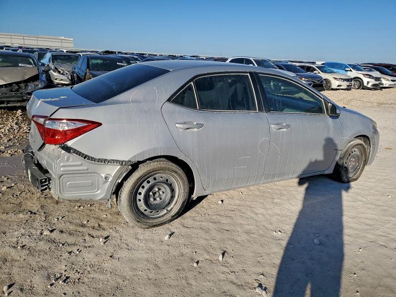 2T1BURHE8GC711804 - 2016 TOYOTA COROLLA L SILVER photo 3