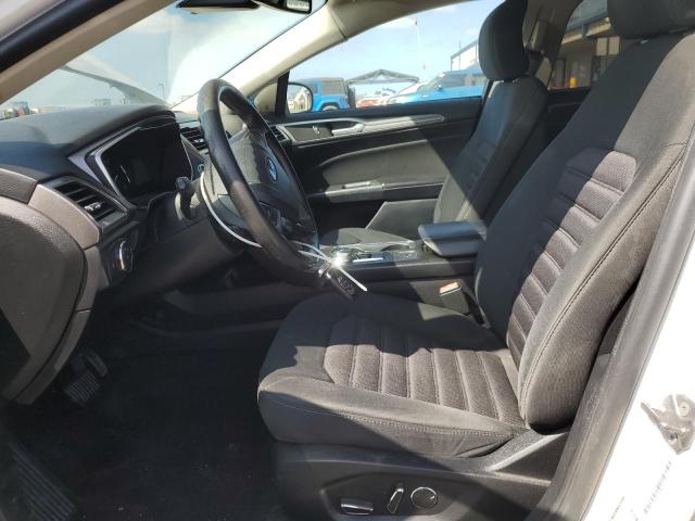 3FA6P0HD7KR175478 - 2019 FORD FUSION SE WHITE photo 7