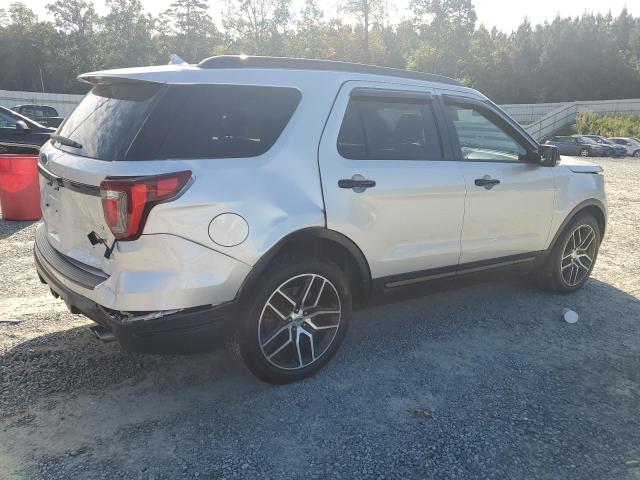 1FM5K8GT2KGA89896 - 2019 FORD EXPLORER SPORT Gümüş fotoğraf 3