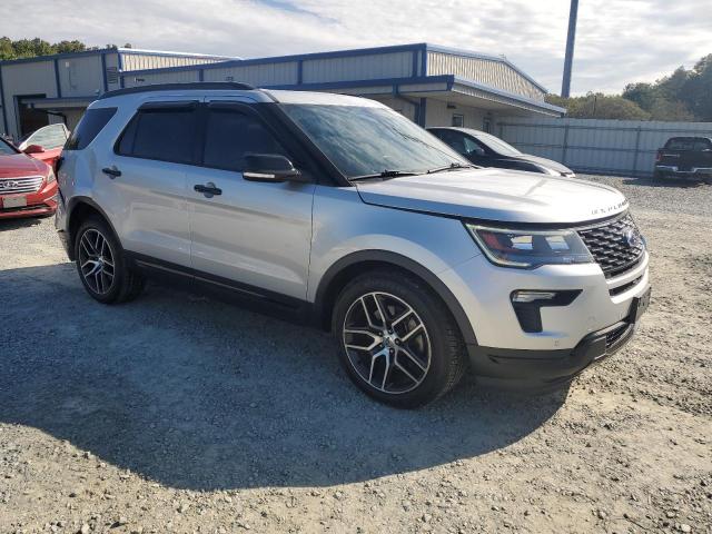 1FM5K8GT2KGA89896 - 2019 FORD EXPLORER SPORT Gümüş fotoğraf 4