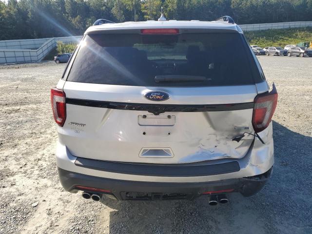 1FM5K8GT2KGA89896 - 2019 FORD EXPLORER SPORT Gümüş fotoğraf 6