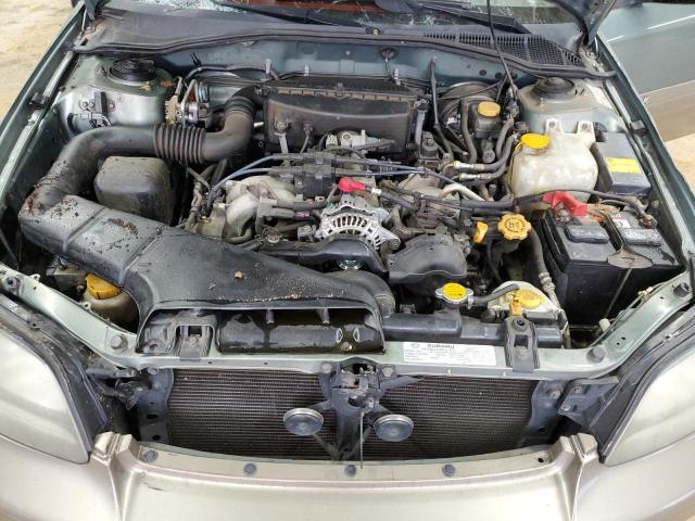 4S3BH675947644826 - 2004 SUBARU LEGACY OUTBACK AWP 绿色 照片 11