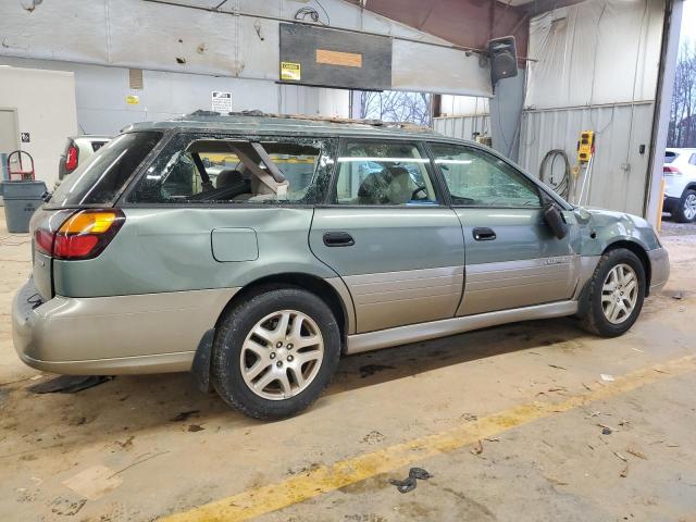 4S3BH675947644826 - 2004 SUBARU LEGACY OUTBACK AWP 绿色 照片 3