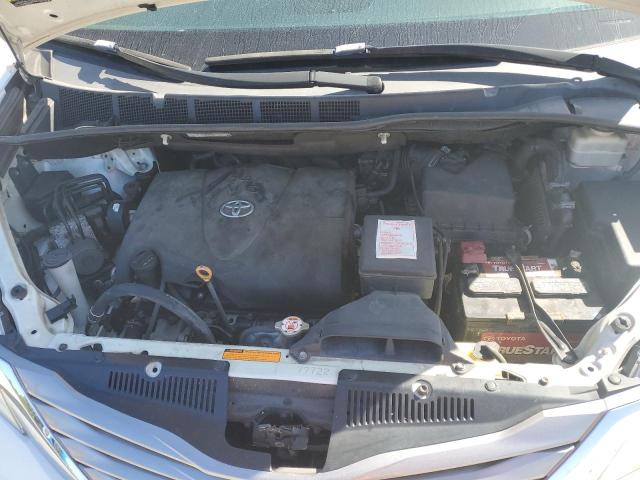 5TDYZ3DC7HS824312 - 2017 TOYOTA SIENNA XLE თეთრი ფოტო 12