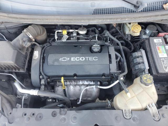 1G1JC5SH2F4210833 - 2015 CHEVROLET SONIC LT BLACK photo 11