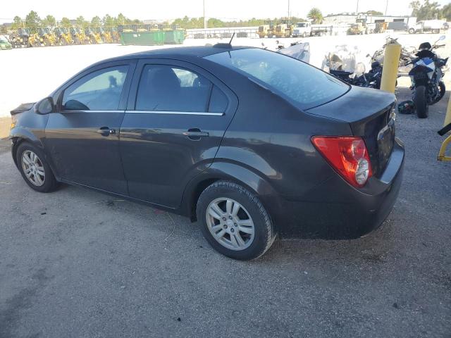 1G1JC5SH2F4210833 - 2015 CHEVROLET SONIC LT BLACK photo 2