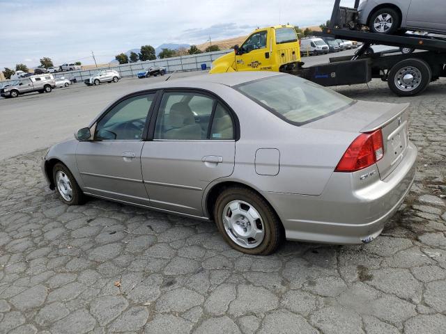 JHMES966X4S004193 - 2004 HONDA CIVIC HYBRID Золотий фото 2