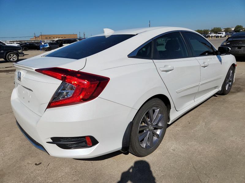 19XFC1F38KE006874 - 2019 HONDA CIVIC EX Սպիտակ լուսանկար 3