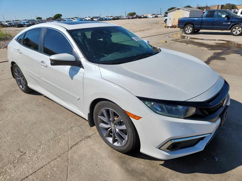 19XFC1F38KE006874 - 2019 HONDA CIVIC EX Սպիտակ լուսանկար 4