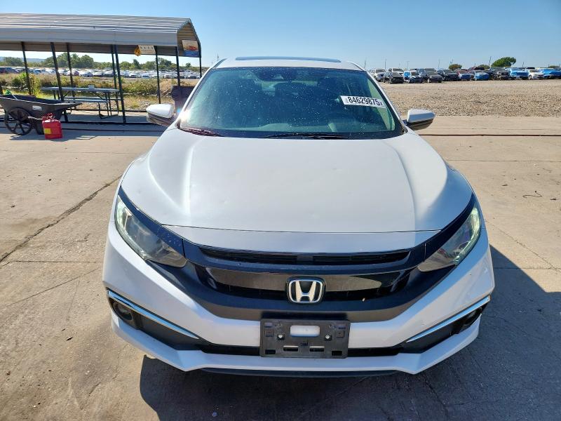 19XFC1F38KE006874 - 2019 HONDA CIVIC EX Սպիտակ լուսանկար 5