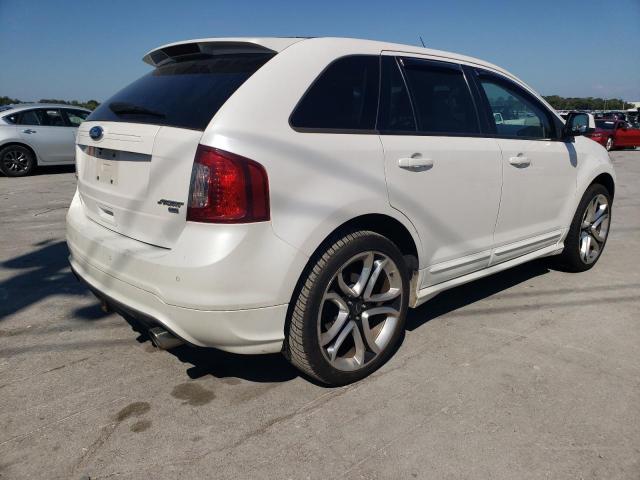 2FMDK4AK6BBA45234 - 2011 FORD EDGE SPORT WHITE photo 3