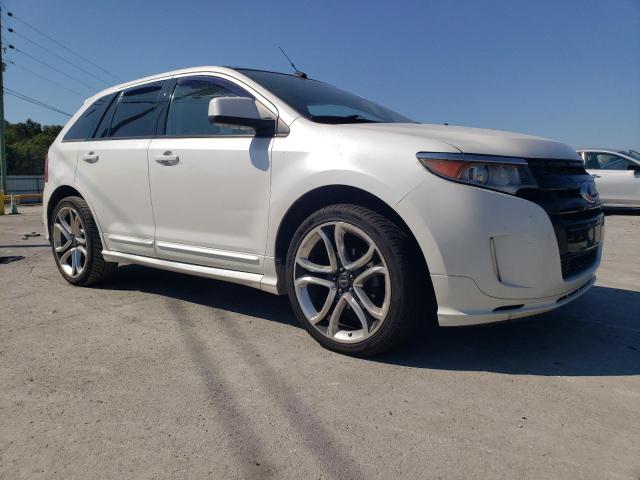 2FMDK4AK6BBA45234 - 2011 FORD EDGE SPORT WHITE photo 4