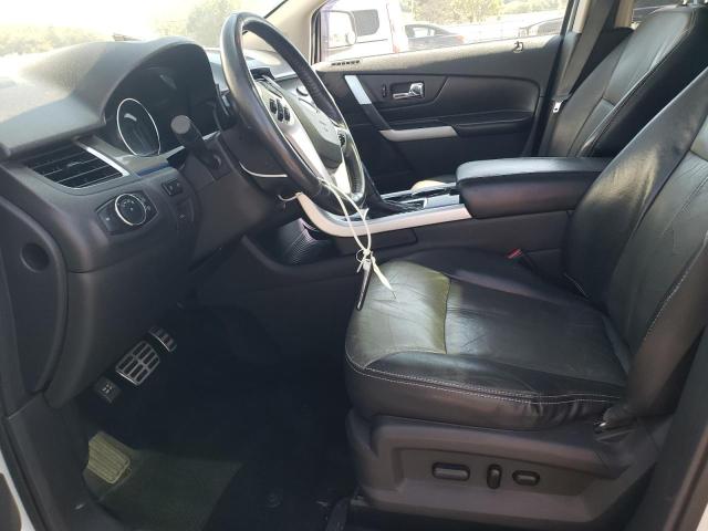 2FMDK4AK6BBA45234 - 2011 FORD EDGE SPORT WHITE photo 7