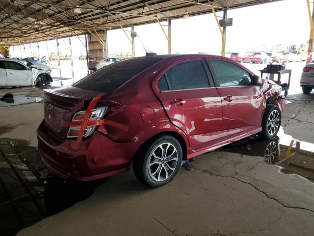 1G1JD5SH6J4134751 - 2018 CHEV SONIC LT 栗色 照片 3