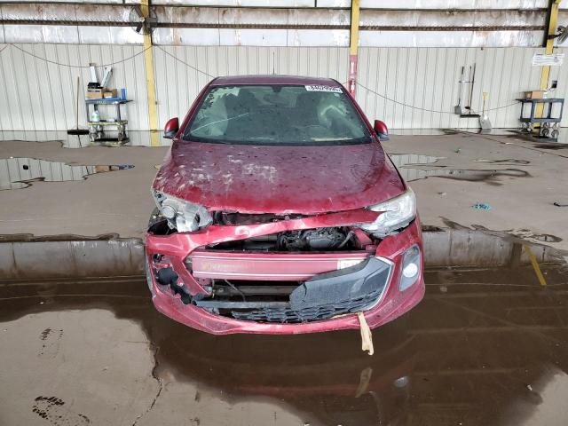 1G1JD5SH6J4134751 - 2018 CHEV SONIC LT 栗色 照片 5