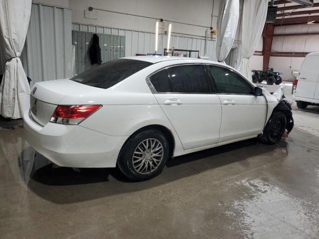 1HGCP26359A029878 - 2009 HONDA ACCORD LX WHITE photo 3