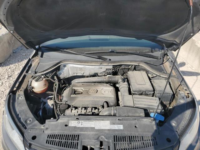 WVGCV7AX6CW003145 - 2012 VOLKSWAGEN TIGUAN S GRAY photo 12