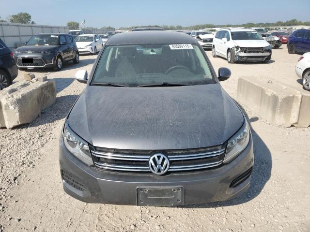 WVGCV7AX6CW003145 - 2012 VOLKSWAGEN TIGUAN S GRAY photo 5
