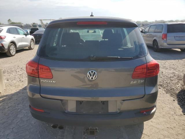 WVGCV7AX6CW003145 - 2012 VOLKSWAGEN TIGUAN S GRAY photo 6