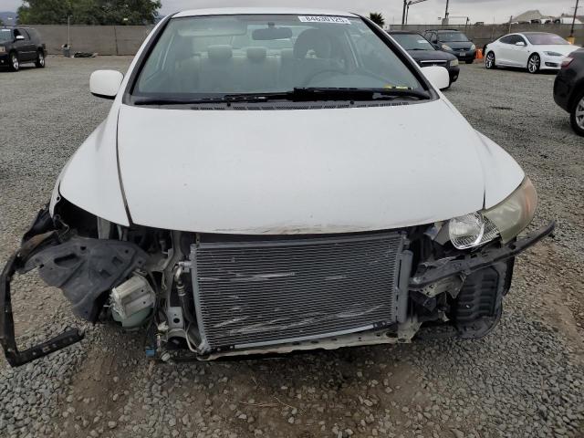 2HGFG12637H570790 - 2007 HONDA CIVIC LX WHITE photo 5