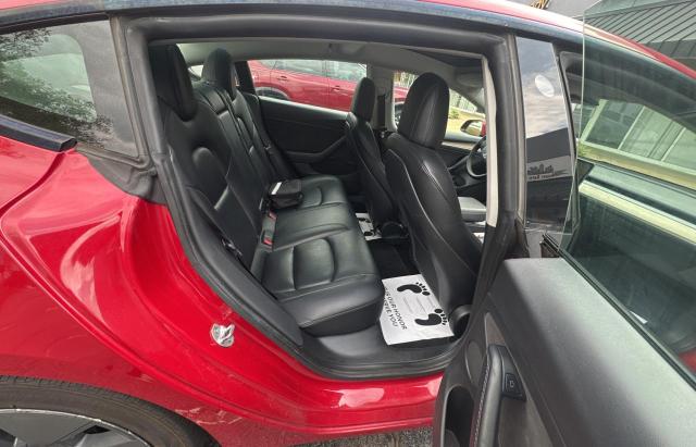 5YJ3E1EB5NF288878 - 2022 TESLA MODEL 3 RED photo 6
