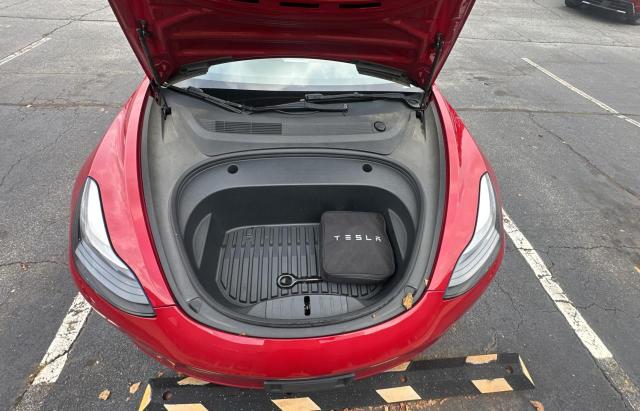 5YJ3E1EB5NF288878 - 2022 TESLA MODEL 3 RED photo 7