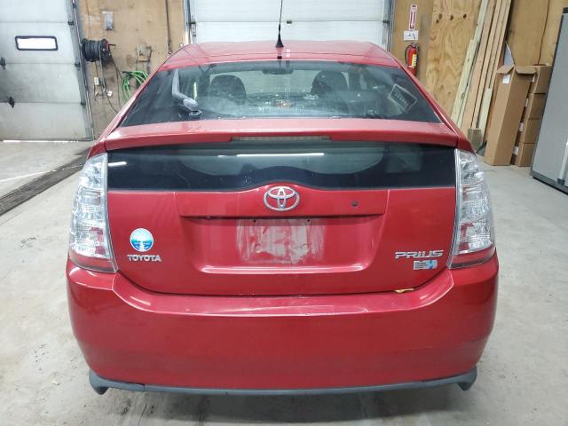 JTDKB20U567519353 - 2006 TOYOTA PRIUS BURGUNDY photo 6