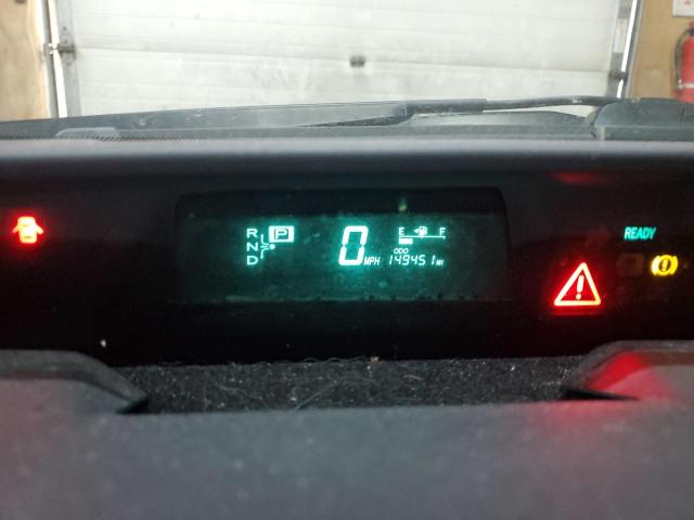 JTDKB20U567519353 - 2006 TOYOTA PRIUS BURGUNDY photo 9