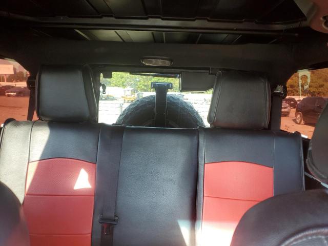 1C4BJWEG9EL280070 - 2014 JEEP WRANGLER U SAHARA თეთრი ფოტო 10