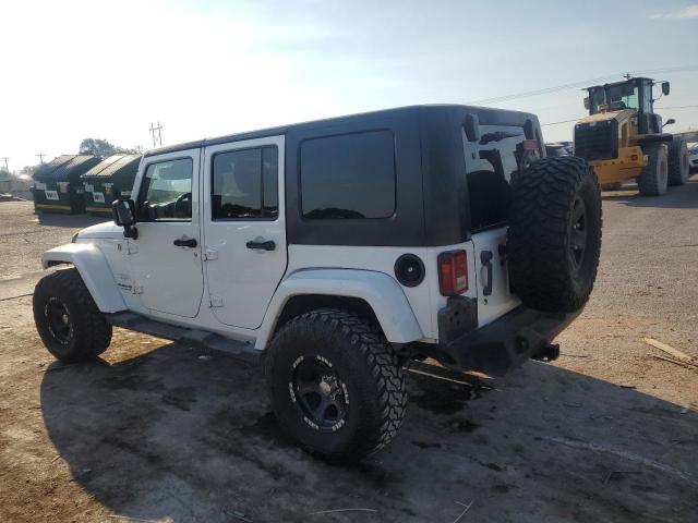 1C4BJWEG9EL280070 - 2014 JEEP WRANGLER U SAHARA თეთრი ფოტო 2