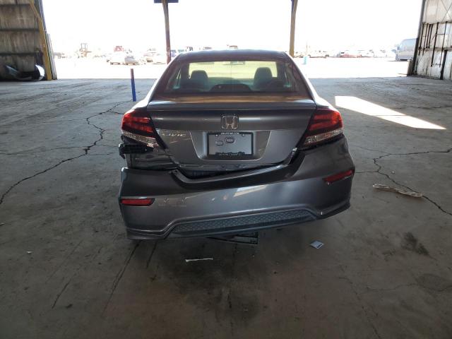 2HGFG3B58FH504110 - 2015 HONDA CIVIC LX GRAY photo 6