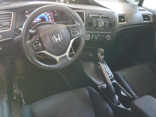 2HGFG3B58FH504110 - 2015 HONDA CIVIC LX GRAY photo 8