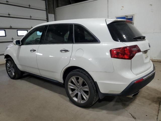 2HNYD2H65DH521237 - 2013 ACURA MDX ADVANCE WHITE photo 2
