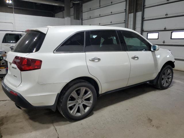 2HNYD2H65DH521237 - 2013 ACURA MDX ADVANCE WHITE photo 3