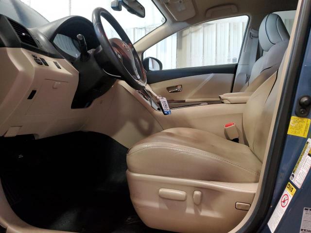 4T3BK3BB8CU067061 - 2012 TOYOTA VENZA LE BLUE photo 7
