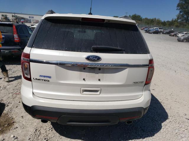 1FM5K7F82DGA61414 - 2013 FORD EXPLORER LIMITED WHITE photo 6