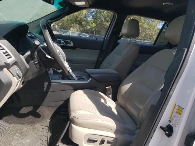 1FM5K7F82DGA61414 - 2013 FORD EXPLORER LIMITED WHITE photo 7