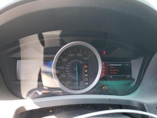 1FM5K7F82DGA61414 - 2013 FORD EXPLORER LIMITED WHITE photo 9