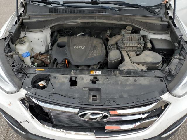 5XYZTDLB8DG085804 - 2013 HYUNDAI SANTA FE SPORT თეთრი ფოტო 11