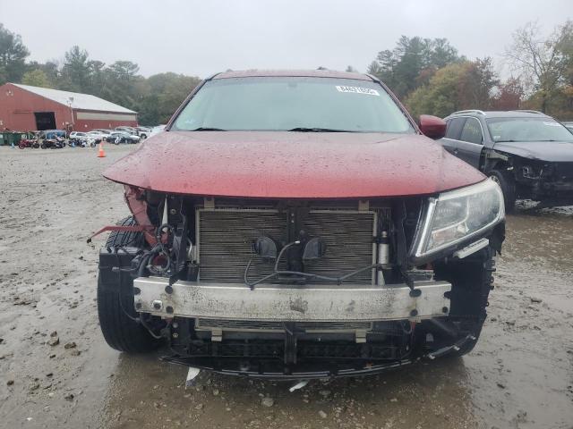5N1AR2MM7EC664896 - 2014 NISSAN PATHFINDER S RED photo 5