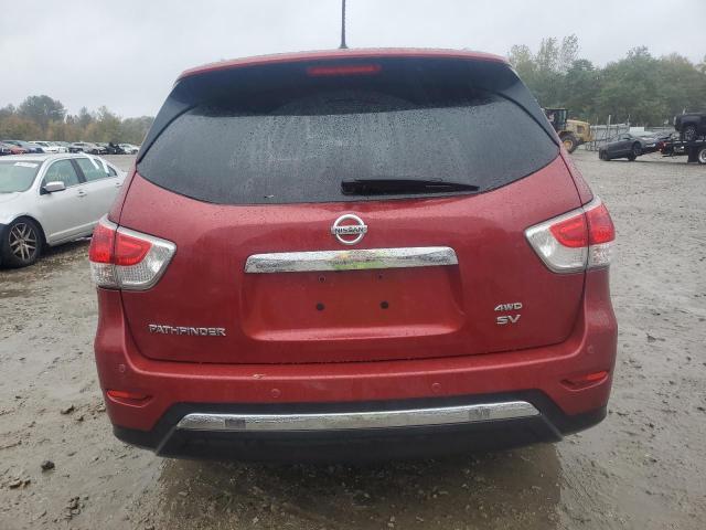 5N1AR2MM7EC664896 - 2014 NISSAN PATHFINDER S RED photo 6