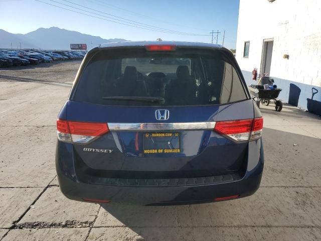 5FNRL5H69GB038942 - 2016 HONDA ODYSSEY EXL BLUE photo 6