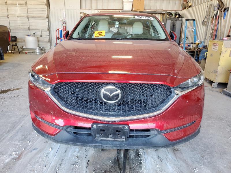 JM3KFADM7L0753644 - 2020 MAZDA CX-5 GRAND TOURING RED photo 5