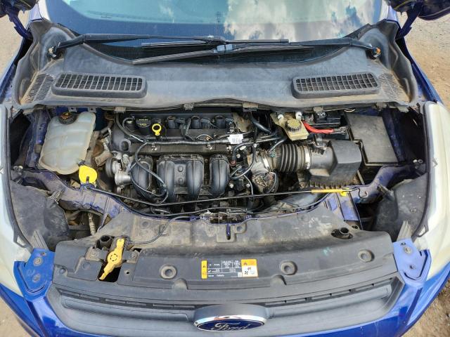 1FMCU0F70DUC52573 - 2013 FORD ESCAPE S BLUE photo 11