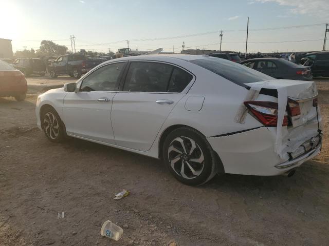 1HGCR3F85GA013690 - 2016 HONDA ACCORD EXL WHITE photo 2